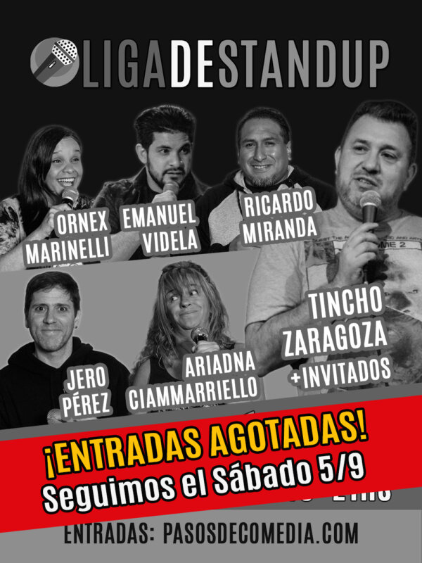 🔥Sábado de HUMOR • Liga Rosarina de STAND UP en Birria Bar • 29 de Agosto